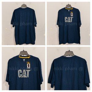 Caterpillar Men’s Short Sleeve tee in BLue